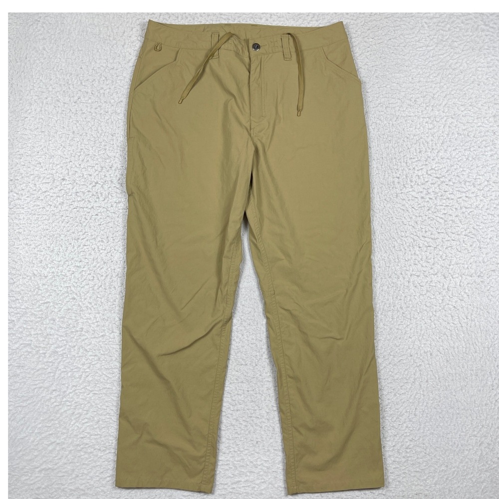 Patagonia Quandary Pants Womens 16 Tan Stretch Lightweight Hike Outdoor STY55417